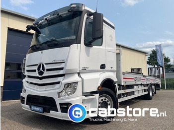 Camion plateau Mercedes-Benz ACTROS Mercedes Benz Actros 2642 6x2 Euro 6 oprijwagen - Machine transporter - Bouwjaar 2012 - Volledig luchtgeveerd - Hydraulische rampen - Liftas - APK 11-: photos 4