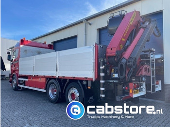 Camion grue Scania R520  LB6X2*4HNB V8 Euro 6 - Bouwjaar 2013 - Highline - Opticruise  - Open box + Palfinger PK 24001-K B Autolaadkraan - Good condition !: photos 5 Camion grue Scania R520  LB6X2*4HNB V8 Euro 6 - Bouwjaar 2013 - Highline - Opticruise  - Open box + Palfinger PK 24001-K B Autolaadkraan - Good condition !: photos 5