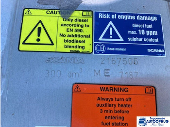 Réservoir de carburant pour Camion Scania diesel tank 300ltr Scania 2167505: photos 4