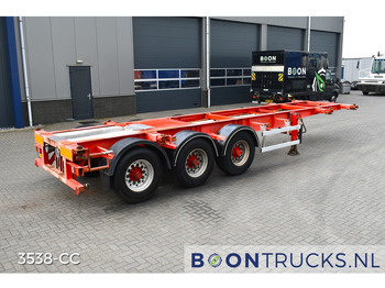 Semi-remorque porte-conteneur/ Caisse mobile BURG