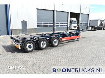 Krone SD BOX LINER | 2x20-40-45ft HC * LIFT AXLE * BPW/DISC * EXTENDABLE REAR * 10x AVAILABLE en crédit-bail Krone SD BOX LINER | 2x20-40-45ft HC * LIFT AXLE * BPW/DISC * EXTENDABLE REAR * 10x AVAILABLE: photos 1