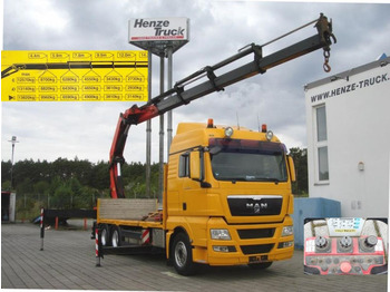 Camion grue MAN TGX
