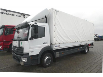 Camion à rideaux coulissants Mercedes-Benz Atego 1527 L Pritsche LBW: photos 2