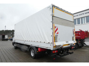 Camion à rideaux coulissants Mercedes-Benz Atego 1527 L Pritsche LBW: photos 4