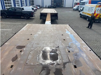 Semi-remorque plateau Floor robuuste vlakke oplegger ,uitschuifbaar, ,stuurassen, 20 mtr met stalen bodem/frame. kranenprofiel.: photos 2