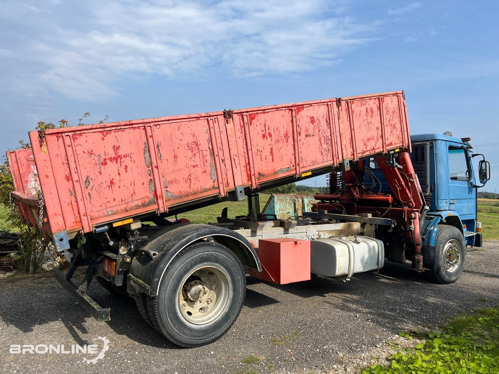 1984 SCANIA G82ML 54PA Tipper + HMF crane - Camion benne, Camion grue: photos 4 1984 SCANIA G82ML 54PA Tipper + HMF crane - Camion benne, Camion grue: photos 4