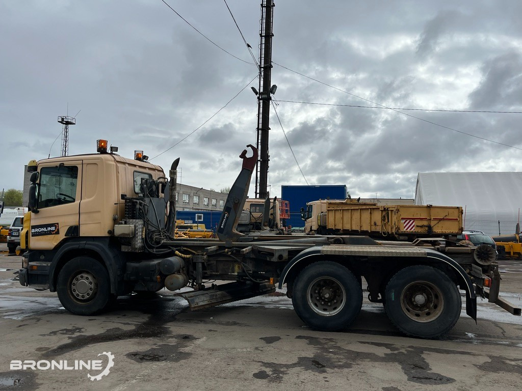 Camion ampliroll 2006 SCANIA P 380 6X2 Hooklift: photos 8