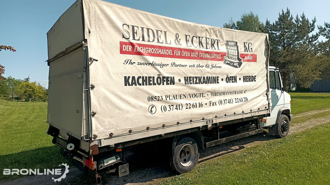 Mercedes-Benz Vario 812 4x2 tent box + lift N2 - Camion à rideaux coulissants: photos 5 Mercedes-Benz Vario 812 4x2 tent box + lift N2 - Camion à rideaux coulissants: photos 5