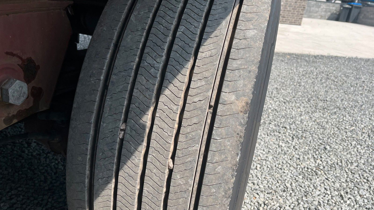 Semi-remorque plateau Cardi Plattform Auflieger Twistlock Lenkachse: photos 9