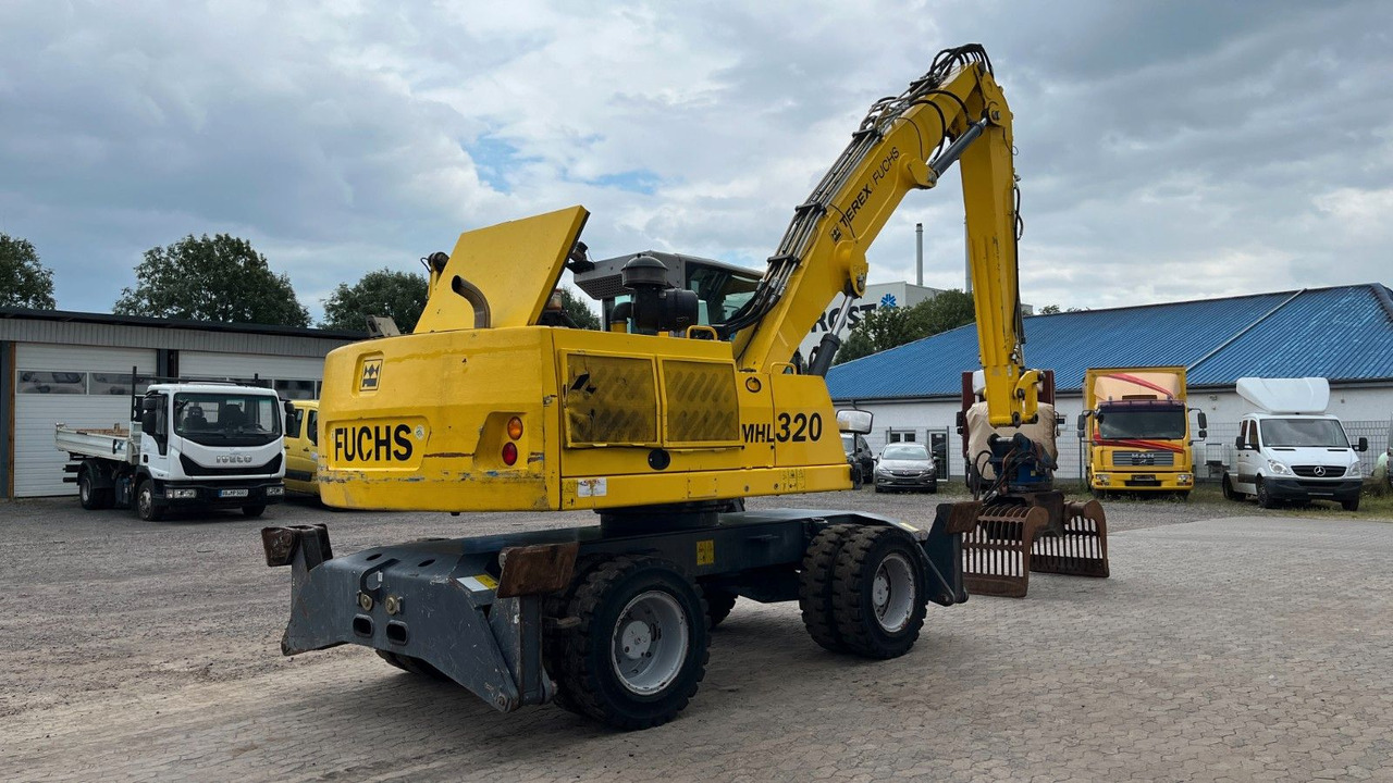 Fuchs TeRex MHL 320 D Umschlagbagger Greifer Pratzen - Pelle de manutention: photos 5 Fuchs TeRex MHL 320 D Umschlagbagger Greifer Pratzen - Pelle de manutention: photos 5