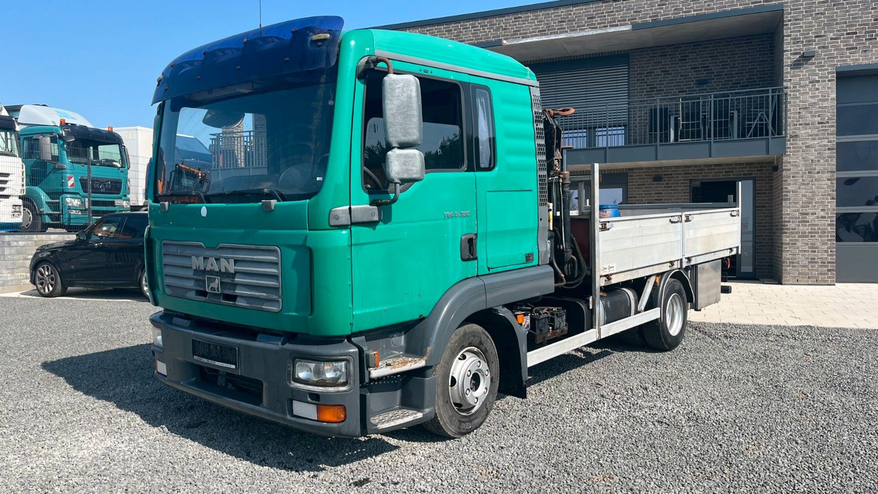 MAN TGL 8.180 4x2 Kran Hiab Tempomat MAN TGL 8.180 4x2 Kran Hiab Tempomat - Utilitaire plateau: photos 2 MAN TGL 8.180 4x2 Kran Hiab Tempomat MAN TGL 8.180 4x2 Kran Hiab Tempomat - Utilitaire plateau: photos 2
