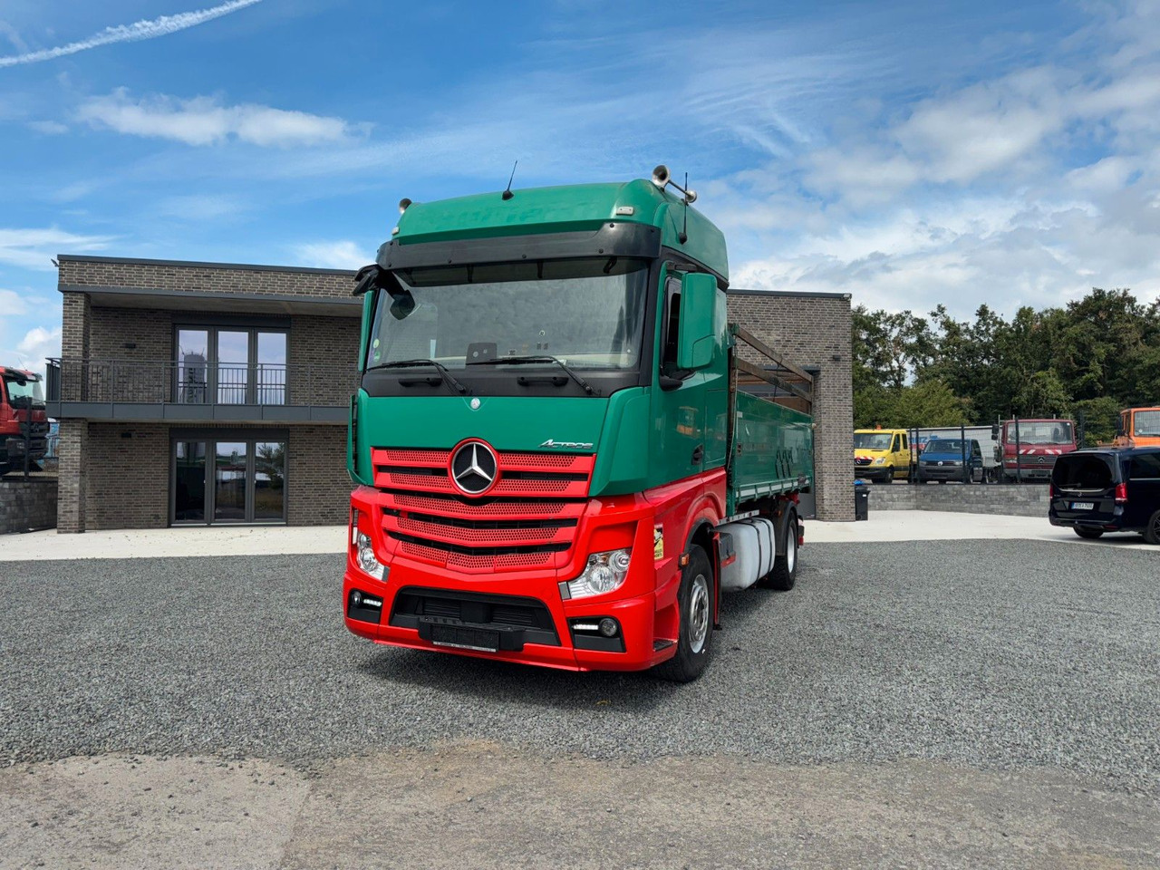 Mercedes-Benz Actros 1842 Kipper Dreiseitenkipper - Camion benne: photos 4 Mercedes-Benz Actros 1842 Kipper Dreiseitenkipper - Camion benne: photos 4