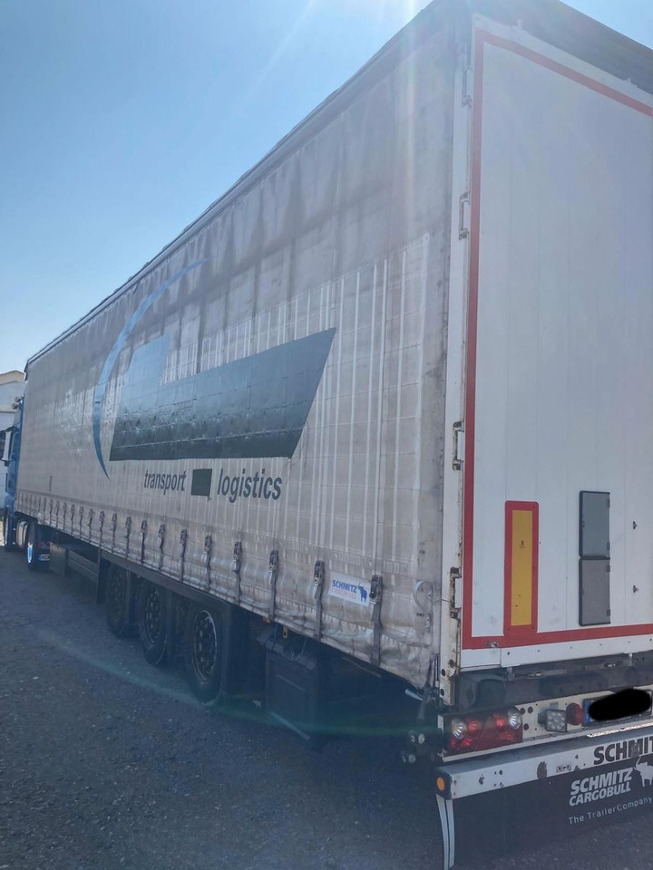 Schmitz Cargobull Auflieger Pritsche + Plane Speed Curtain - Semi-remorque rideaux coulissants: photos 1 Schmitz Cargobull Auflieger Pritsche + Plane Speed Curtain - Semi-remorque rideaux coulissants: photos 1