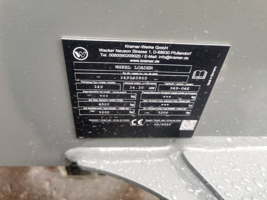 Chargeuse sur pneus Kramer 5065: photos 6