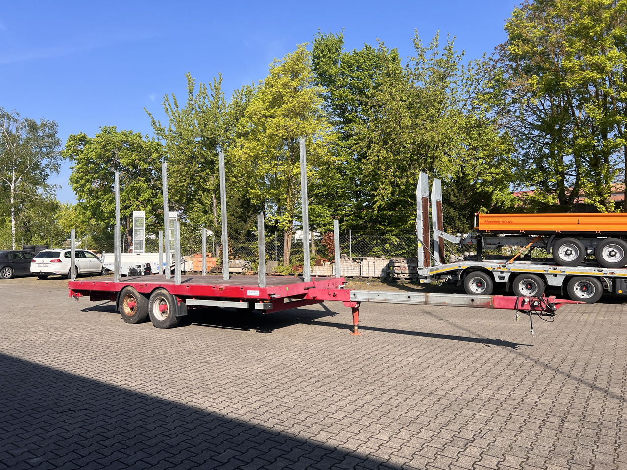 Remorque grumier Auwaerter X-LTL110  Tandempritsche, ausziehbar: photos 6
