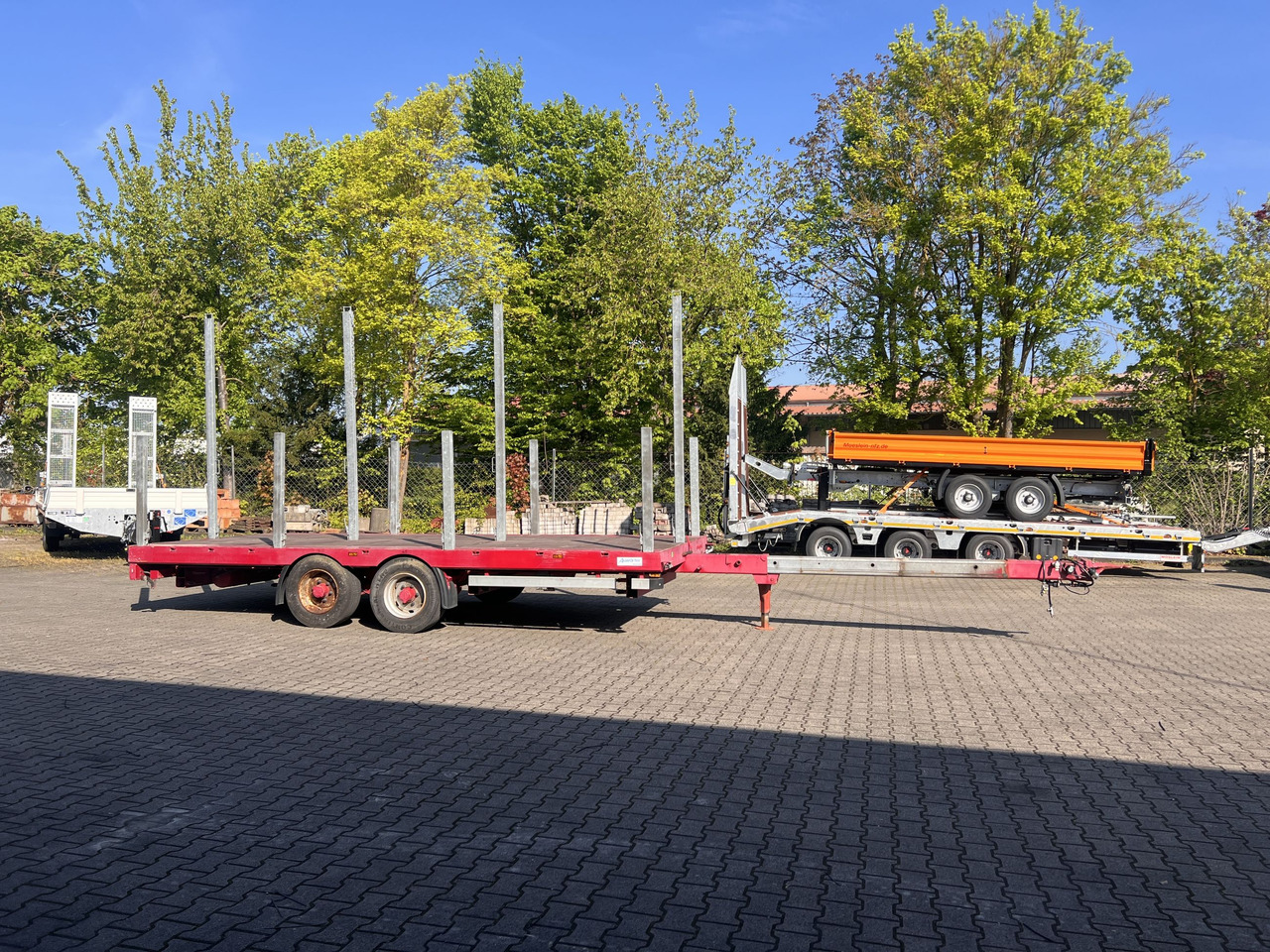 Remorque grumier Auwaerter X-LTL110  Tandempritsche, ausziehbar: photos 7