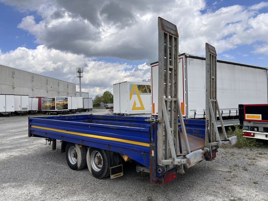 Humbaur HBT10 Tandemtieflader - Remorque porte-engin surbaissée: photos 4 Humbaur HBT10 Tandemtieflader - Remorque porte-engin surbaissée: photos 4