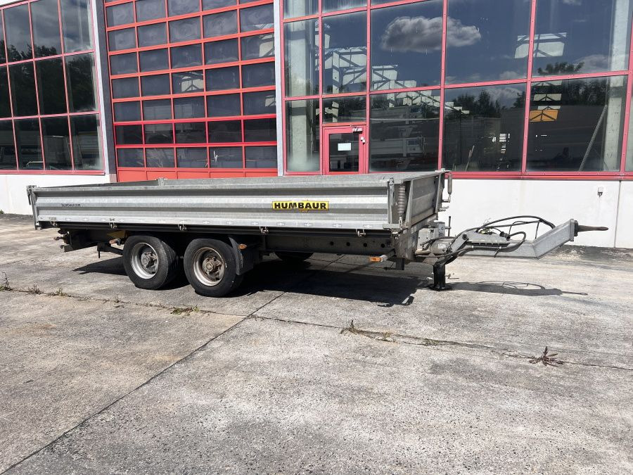 Humbaur htk105024 Tandemkipper- Tieflader - Remorque benne: photos 2 Humbaur htk105024 Tandemkipper- Tieflader - Remorque benne: photos 2