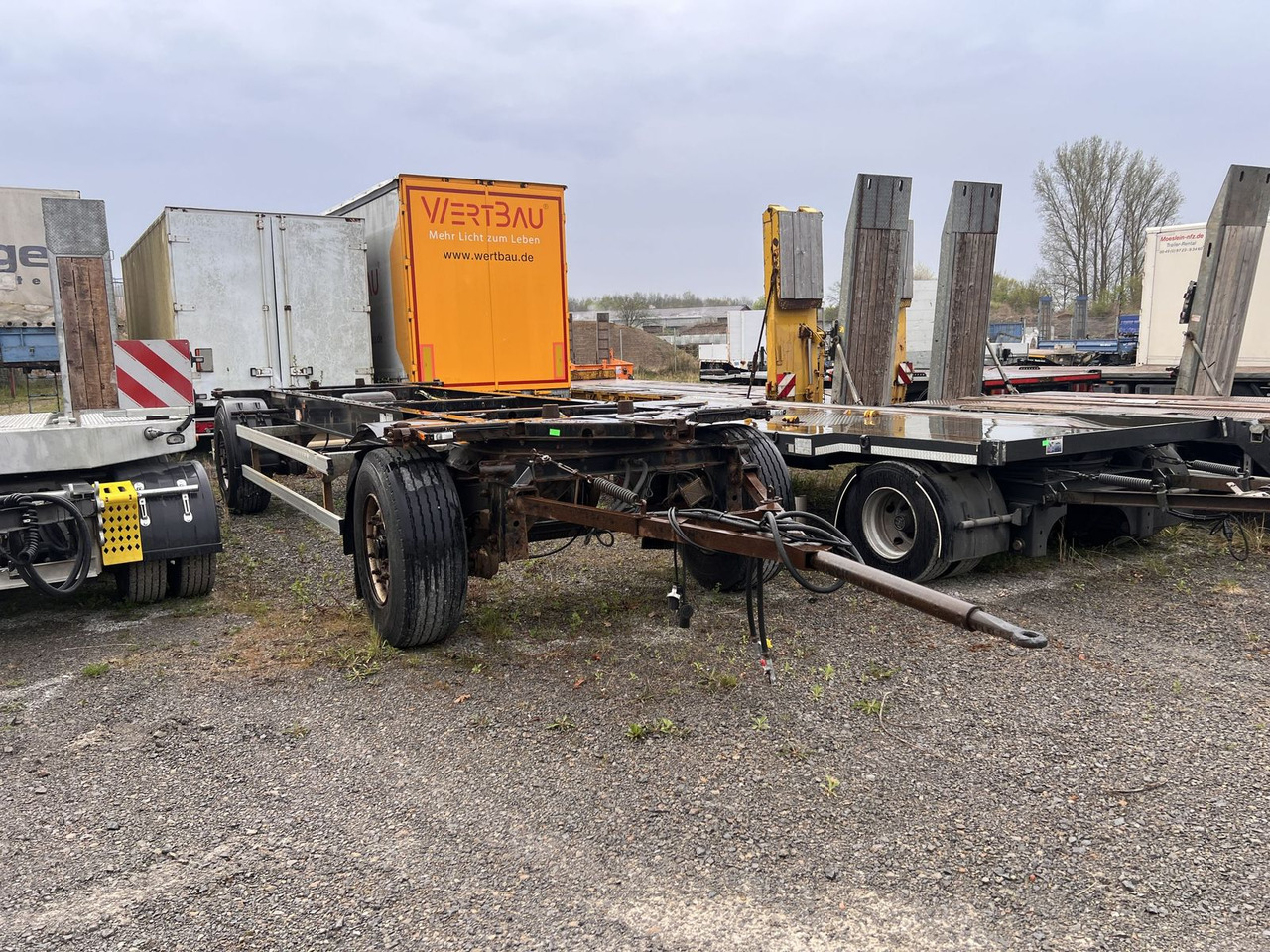 Krone 2 Achs Wechselanhänger BDF - Remorque porte-conteneur/ Caisse mobile: photos 2 Krone 2 Achs Wechselanhänger BDF - Remorque porte-conteneur/ Caisse mobile: photos 2