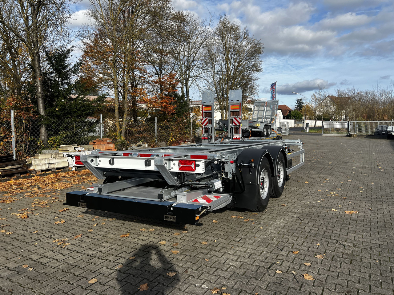 Möslein BDF Tandem- BDF- Wechselanhänger mit Ladebordwand - Remorque porte-conteneur/ Caisse mobile: photos 5 Möslein BDF Tandem- BDF- Wechselanhänger mit Ladebordwand - Remorque porte-conteneur/ Caisse mobile: photos 5