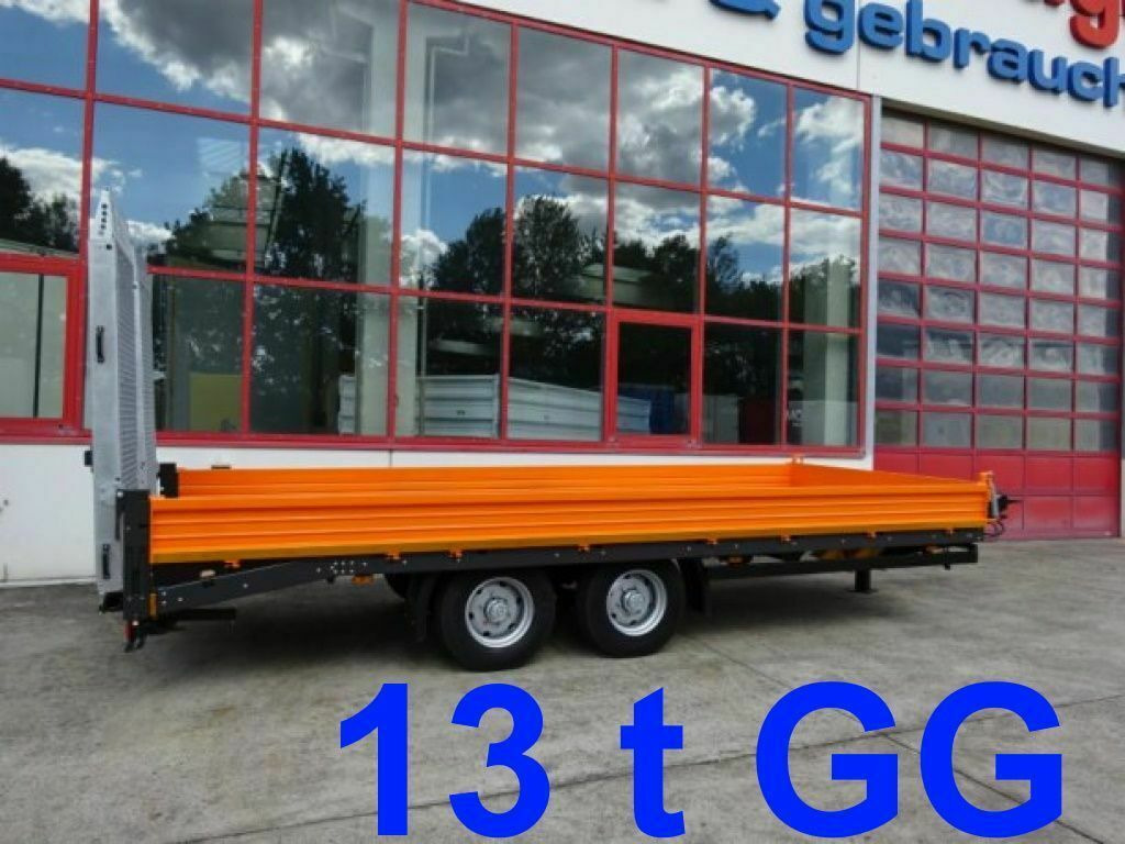 Möslein Neuer Tandemtieflader 13 t GG - Remorque porte-engin surbaissée: photos 2 Möslein Neuer Tandemtieflader 13 t GG - Remorque porte-engin surbaissée: photos 2