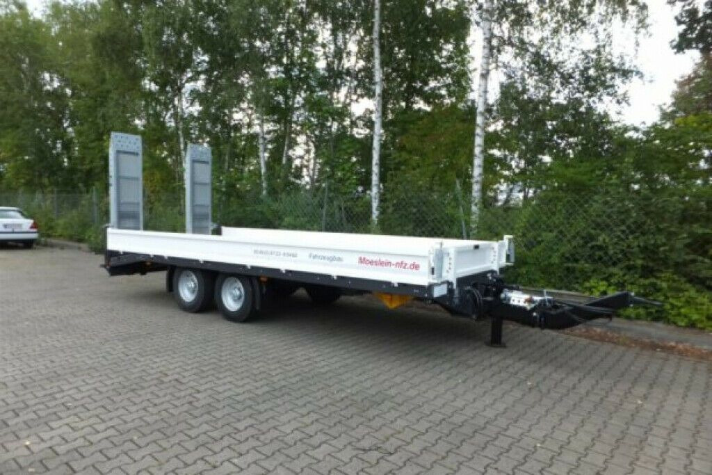 Möslein Neuer Tandemtieflader 13 t GG - Remorque porte-engin surbaissée: photos 3 Möslein Neuer Tandemtieflader 13 t GG - Remorque porte-engin surbaissée: photos 3
