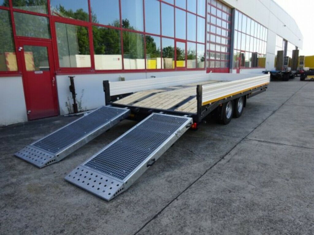 Möslein Neuer Tandemtieflader mit Breiten Rampen - Remorque porte-engin surbaissée: photos 3 Möslein Neuer Tandemtieflader mit Breiten Rampen - Remorque porte-engin surbaissée: photos 3