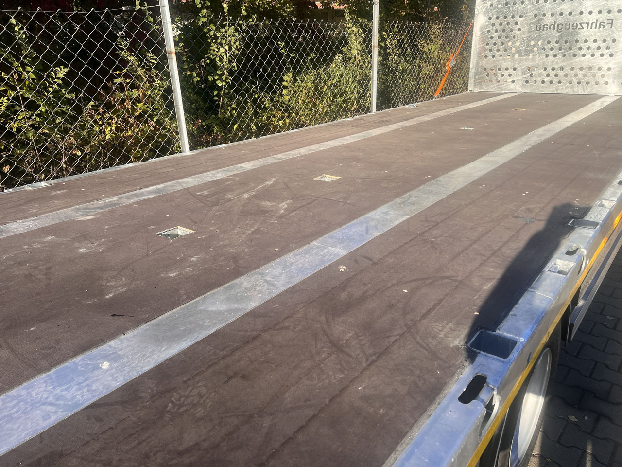 Remorque plateau neuf Möslein T 3 Plato 10,5 m 3 Achs Jumbo- Plato- Anhänger 10,50 m, Mega: photos 9 Remorque plateau neuf Möslein T 3 Plato 10,5 m 3 Achs Jumbo- Plato- Anhänger 10,50 m, Mega: photos 9