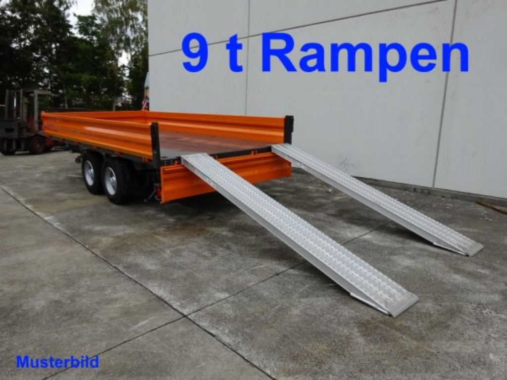 Möslein TTD 13 Orange 13 t Tandem 3- Seitenkipper Tieflader-- Neufahrzeug -- - Remorque benne: photos 2 Möslein TTD 13 Orange 13 t Tandem 3- Seitenkipper Tieflader-- Neufahrzeug -- - Remorque benne: photos 2