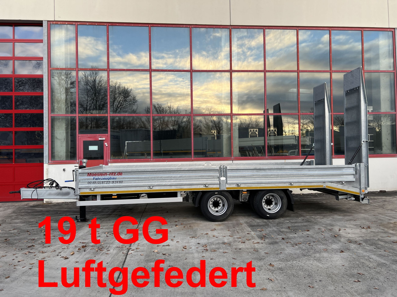 Möslein TTO 19  19 t Tandemtieflader,Neufahrzeug - Remorque porte-engin surbaissée: photos 2 Möslein TTO 19  19 t Tandemtieflader,Neufahrzeug - Remorque porte-engin surbaissée: photos 2