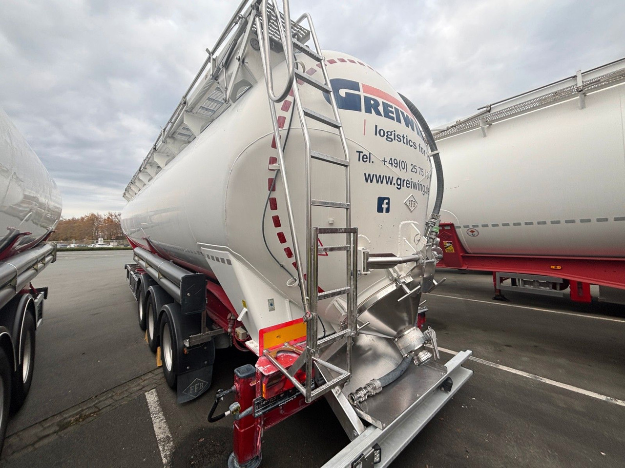 Feldbinder KIP 60.3 E-Hydraulik - Citerne pulvérulente: photos 4 Feldbinder KIP 60.3 E-Hydraulik - Citerne pulvérulente: photos 4