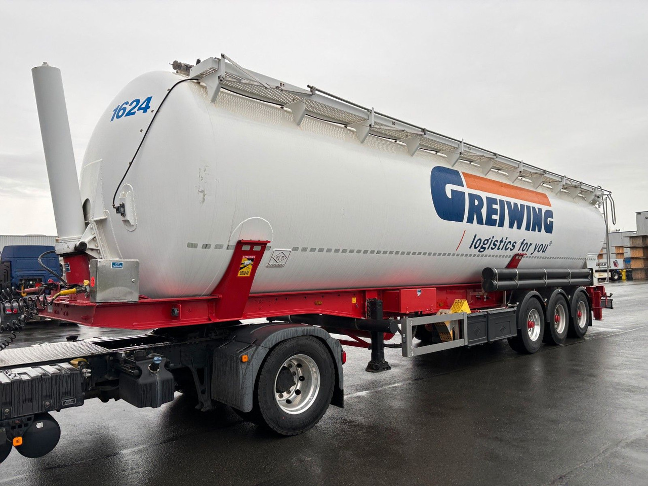 Feldbinder KIP 63.3 + E-Hydraulik - Citerne pulvérulente: photos 1 Feldbinder KIP 63.3 + E-Hydraulik - Citerne pulvérulente: photos 1