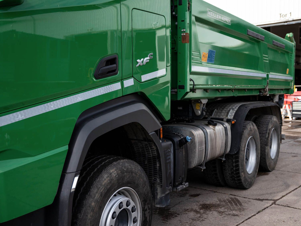 Camion benne DAF FAT XFC 530 SL Meiller TRIGENIUS D 316 DAF FAT XFC 530 SL Meiller TRIGENIUS D 316: photos 9