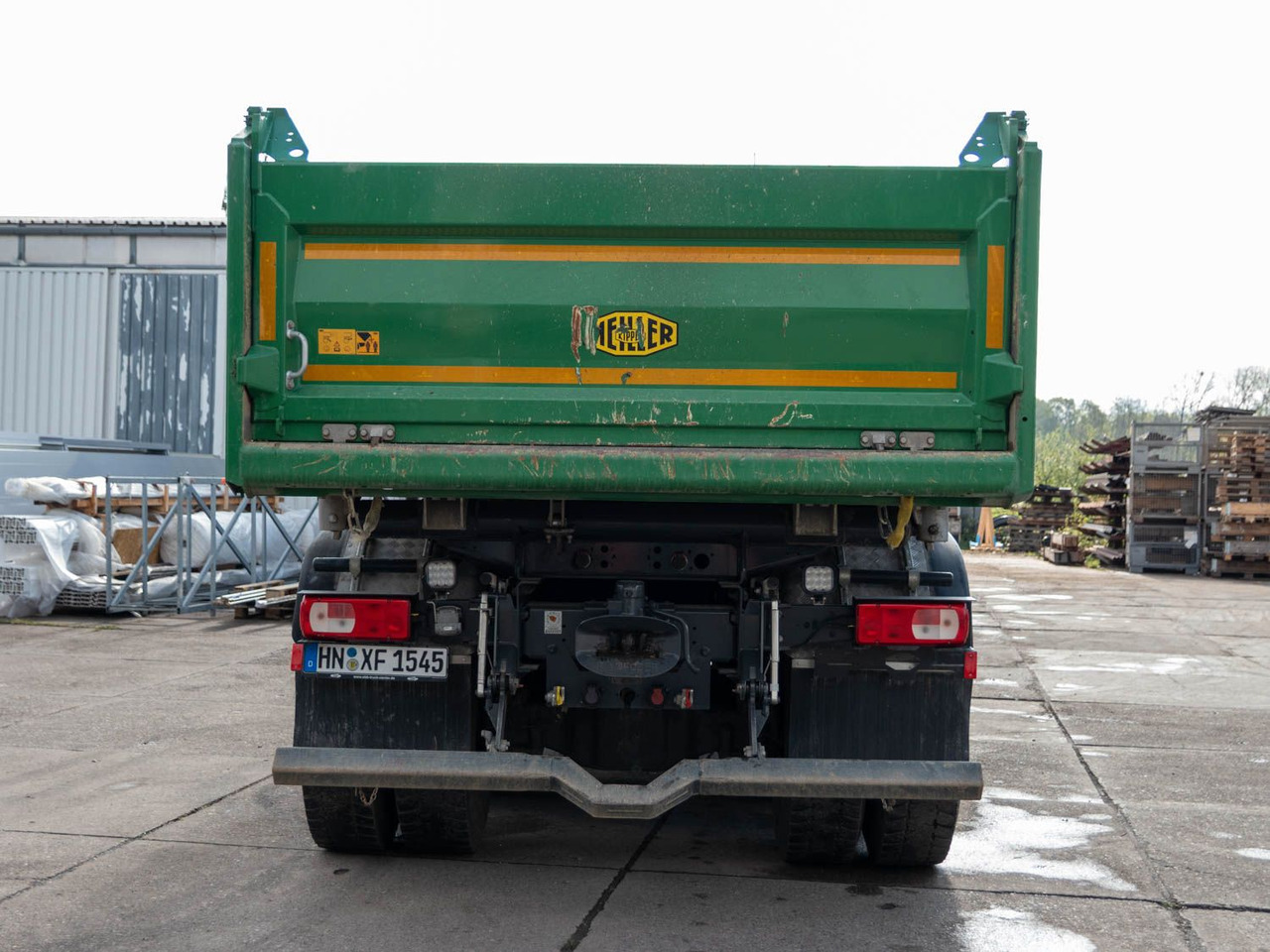 Camion benne DAF FAT XFC 530 SL Meiller TRIGENIUS D 316 DAF FAT XFC 530 SL Meiller TRIGENIUS D 316: photos 6