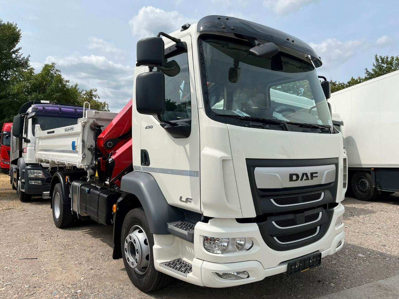 DAF LF 290 16t Meiller Krankipper Tageszulassung DAF LF 290 16t Meiller Krankipper Tageszulassung - Camion benne, Camion grue: photos 2 DAF LF 290 16t Meiller Krankipper Tageszulassung DAF LF 290 16t Meiller Krankipper Tageszulassung - Camion benne, Camion grue: photos 2