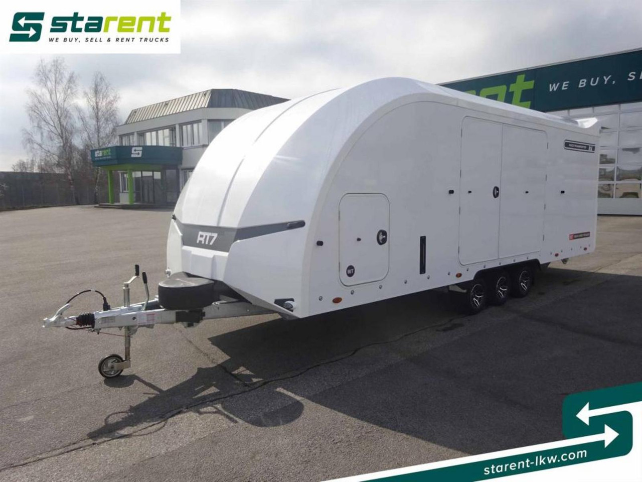 Brian James Trailers Race Transporter 7 Seilwinde elektrische Klappe - Remorque porte-voitures: photos 1 Brian James Trailers Race Transporter 7 Seilwinde elektrische Klappe - Remorque porte-voitures: photos 1