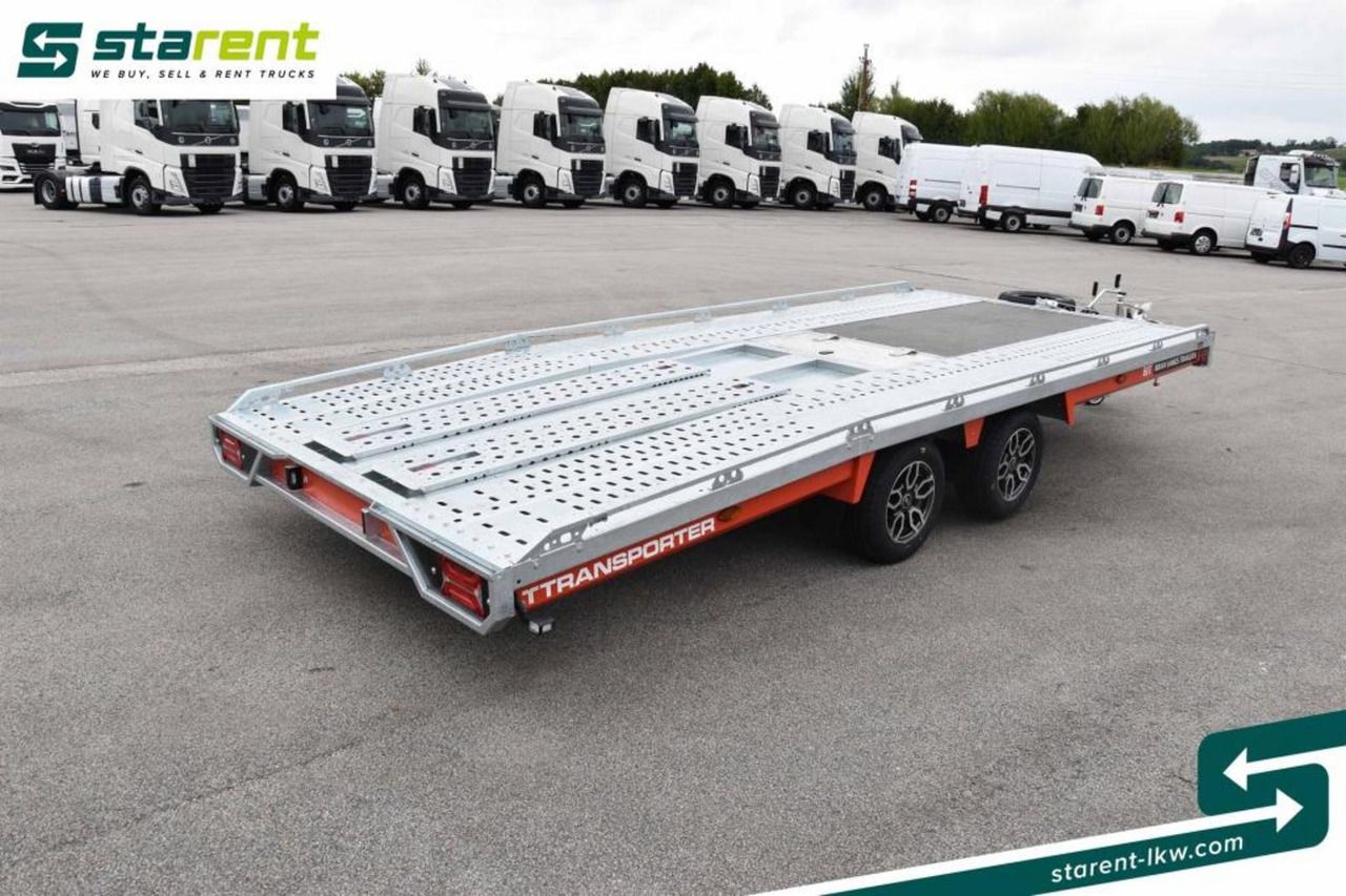 Brian James Trailers T-Transporter Rampen Seilwinde Kippbar Alu - Remorque porte-voitures: photos 5 Brian James Trailers T-Transporter Rampen Seilwinde Kippbar Alu - Remorque porte-voitures: photos 5