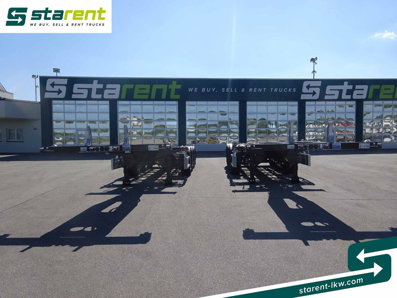 D-TEC Flexitrailer LS Containerchassis ADR, Liftachse - Semi-remorque porte-conteneur/ Caisse mobile: photos 2 D-TEC Flexitrailer LS Containerchassis ADR, Liftachse - Semi-remorque porte-conteneur/ Caisse mobile: photos 2