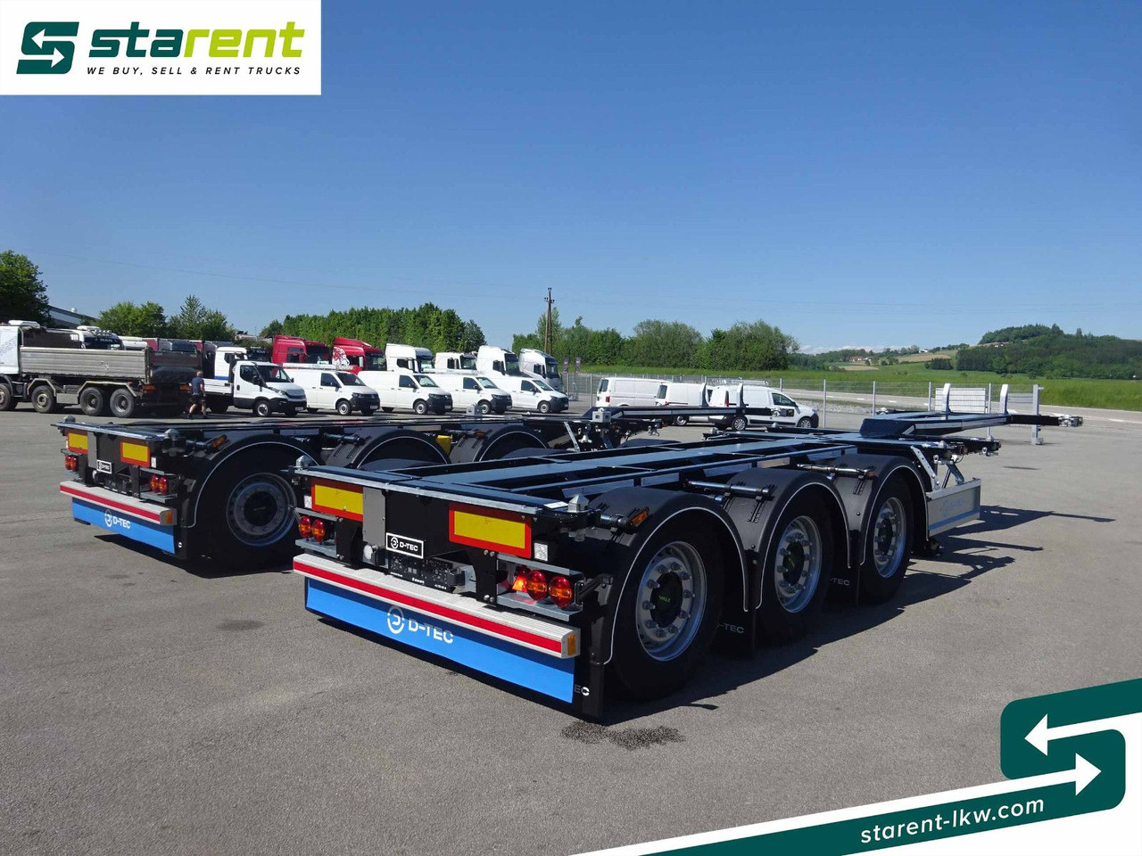 D-TEC Flexitrailer LS Containerchassis ADR, Liftachse - Semi-remorque porte-conteneur/ Caisse mobile: photos 5 D-TEC Flexitrailer LS Containerchassis ADR, Liftachse - Semi-remorque porte-conteneur/ Caisse mobile: photos 5