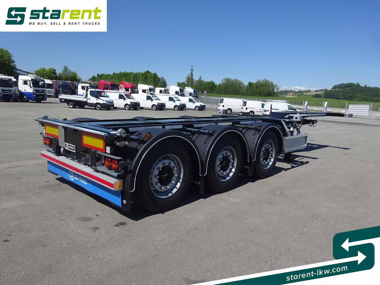 D-TEC Flexitrailer LS Containerchassis ADR, Liftachse - Semi-remorque porte-conteneur/ Caisse mobile: photos 5 D-TEC Flexitrailer LS Containerchassis ADR, Liftachse - Semi-remorque porte-conteneur/ Caisse mobile: photos 5