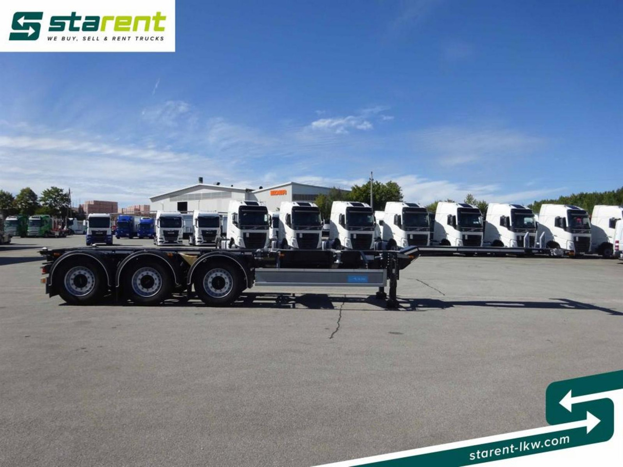 D-TEC Portmaster 1x20 / 2x20 / 1x30 / 1x40 / 1x45 - Remorque porte-conteneur/ Caisse mobile: photos 4 D-TEC Portmaster 1x20 / 2x20 / 1x30 / 1x40 / 1x45 - Remorque porte-conteneur/ Caisse mobile: photos 4