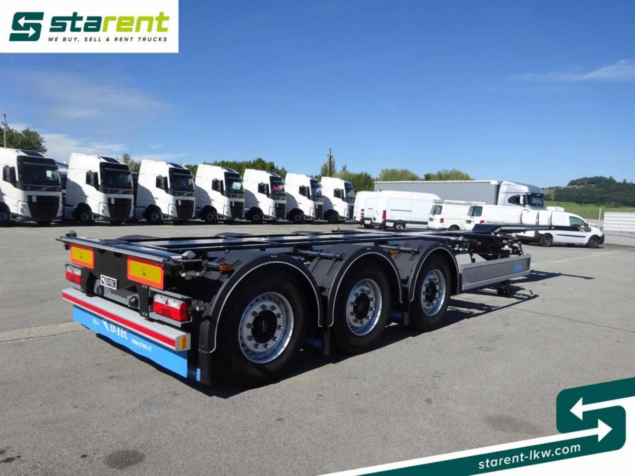 D-TEC Portmaster 1x20 / 2x20 / 1x30 / 1x40 / 1x45 - Remorque porte-conteneur/ Caisse mobile: photos 5 D-TEC Portmaster 1x20 / 2x20 / 1x30 / 1x40 / 1x45 - Remorque porte-conteneur/ Caisse mobile: photos 5