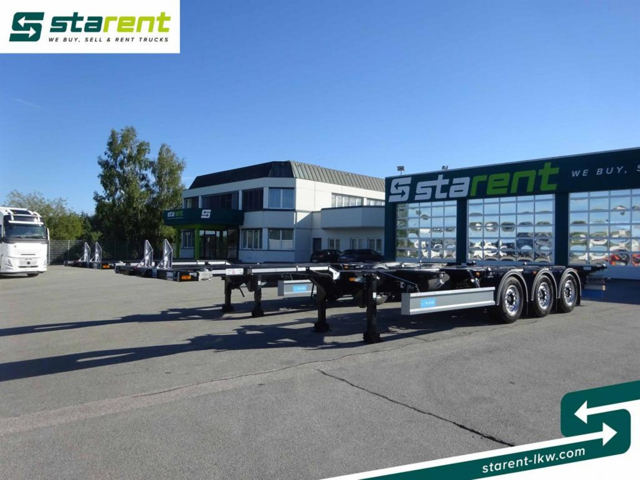 D-TEC Portmaster 1x20 / 2x20 / 1x30 / 1x40 / 1x45 - Semi-remorque porte-conteneur/ Caisse mobile: photos 1 D-TEC Portmaster 1x20 / 2x20 / 1x30 / 1x40 / 1x45 - Semi-remorque porte-conteneur/ Caisse mobile: photos 1