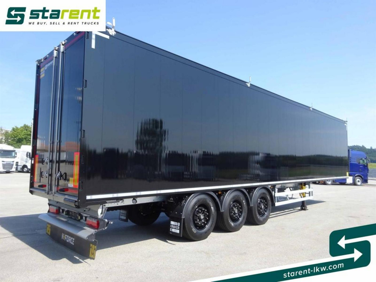 Kraker 8mm 92m³ BPW-Achsen Funk. Verzinkt Liftachse - Semi-remorque à fond mouvant: photos 5 Kraker 8mm 92m³ BPW-Achsen Funk. Verzinkt Liftachse - Semi-remorque à fond mouvant: photos 5