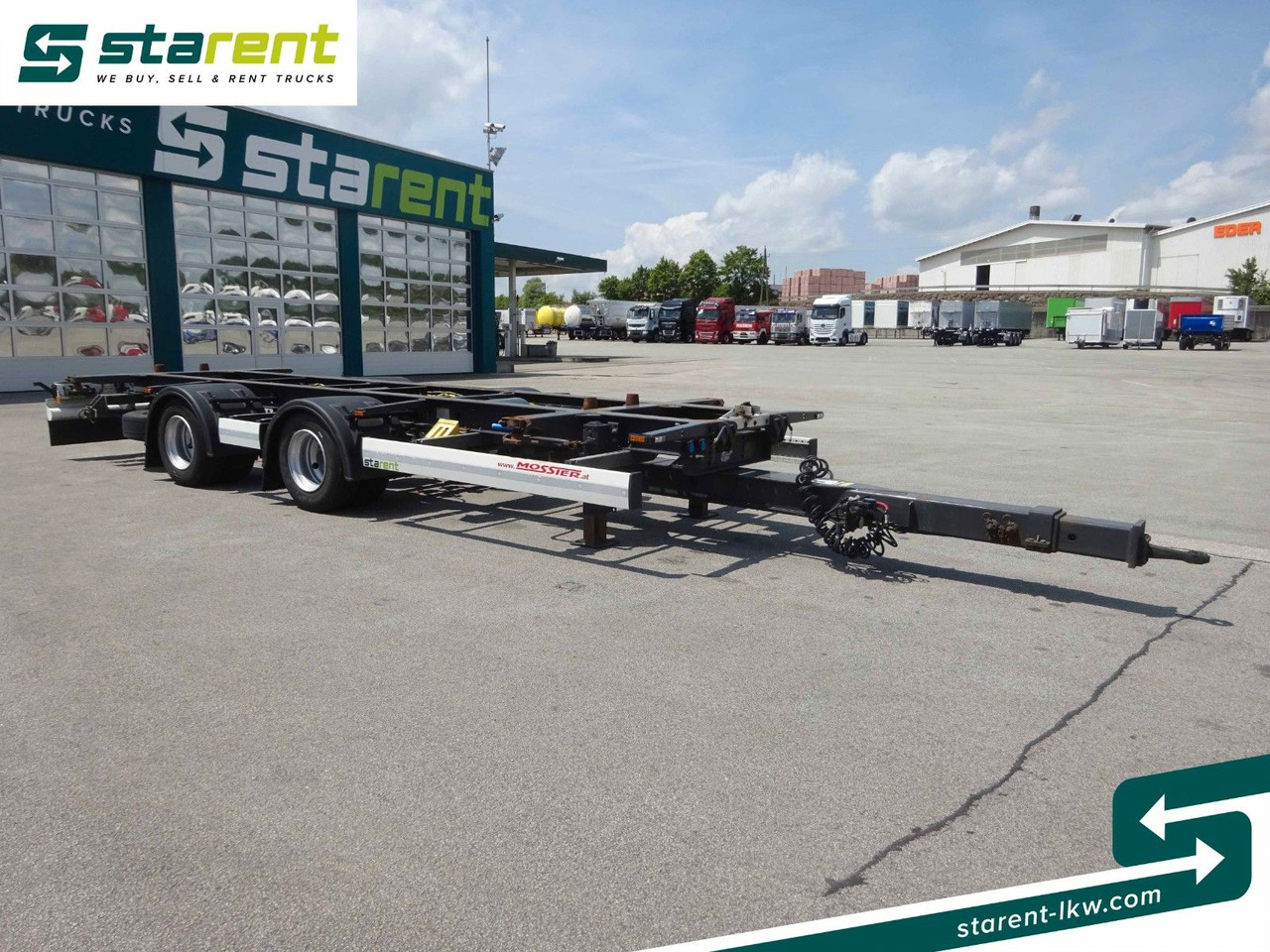 Krone Jumbotandemlafette, BDF, TÜV NEU - Remorque porte-conteneur/ Caisse mobile: photos 3 Krone Jumbotandemlafette, BDF, TÜV NEU - Remorque porte-conteneur/ Caisse mobile: photos 3