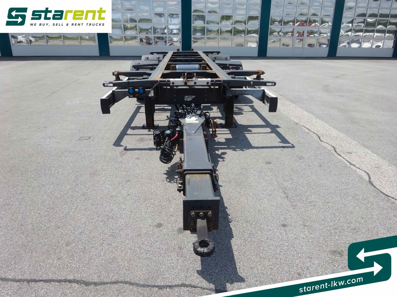 Krone Jumbotandemlafette, BDF, TÜV NEU - Remorque porte-conteneur/ Caisse mobile: photos 2 Krone Jumbotandemlafette, BDF, TÜV NEU - Remorque porte-conteneur/ Caisse mobile: photos 2