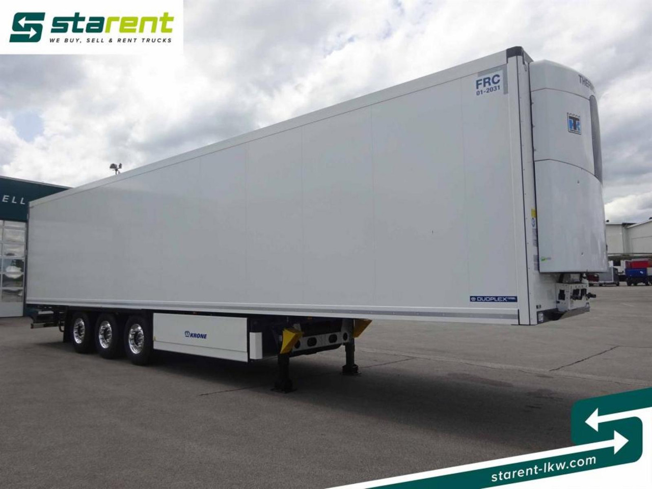 Krone Thermo King SLXi300 Alu Doppel Blumenbreit Lift-A - Semi-remorque frigorifique: photos 3 Krone Thermo King SLXi300 Alu Doppel Blumenbreit Lift-A - Semi-remorque frigorifique: photos 3