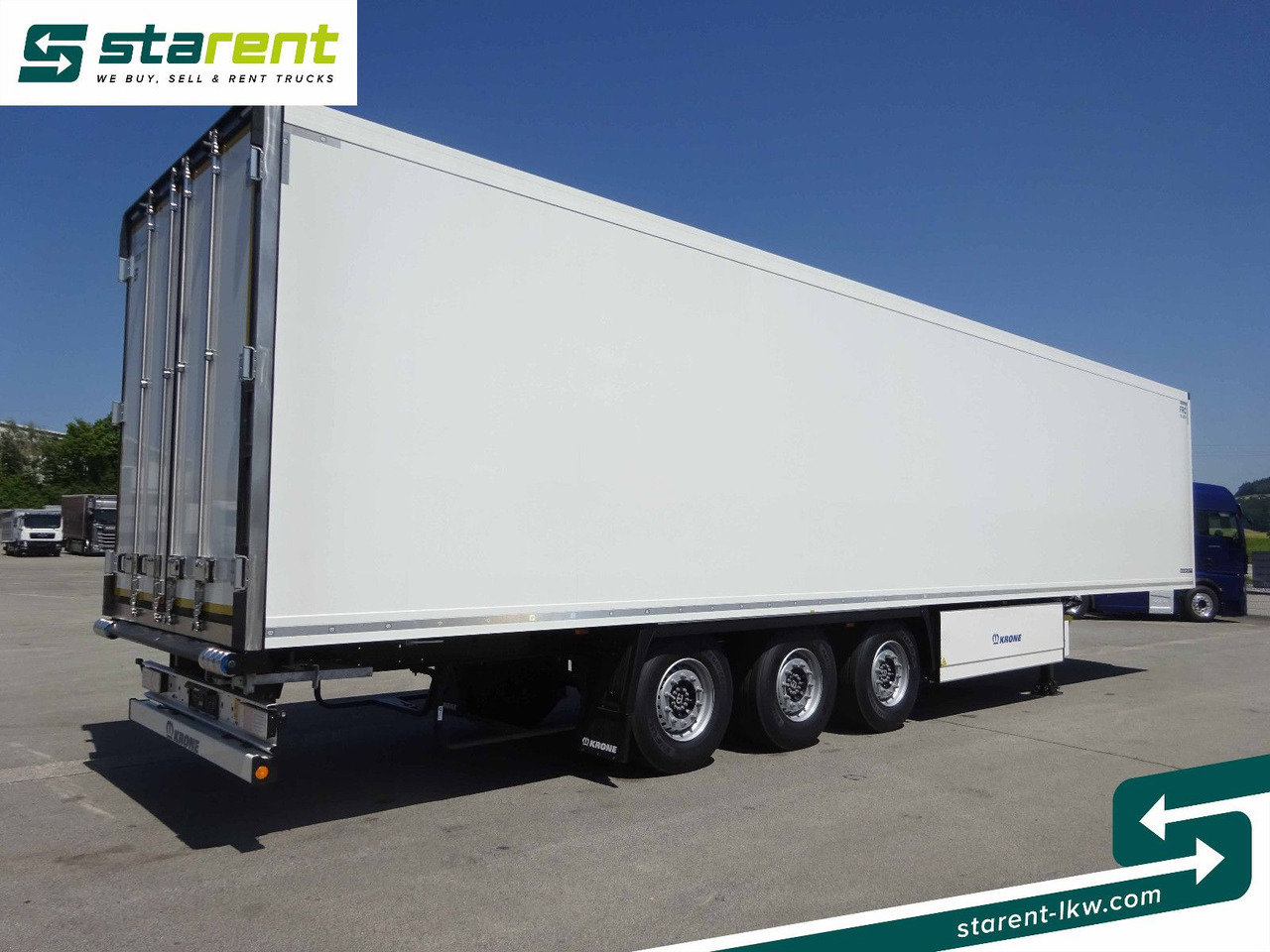 Krone Thermotrailer Carrier Vector 1550, Zurrleisten - Semi-remorque frigorifique: photos 5 Krone Thermotrailer Carrier Vector 1550, Zurrleisten - Semi-remorque frigorifique: photos 5