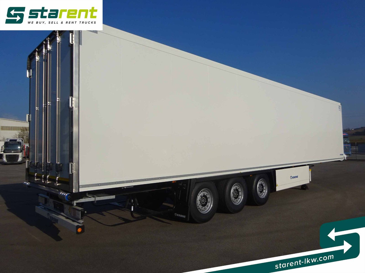 Krone Thermotrailer Carrier Vector 1550, Zurrleisten - Semi-remorque frigorifique: photos 5 Krone Thermotrailer Carrier Vector 1550, Zurrleisten - Semi-remorque frigorifique: photos 5