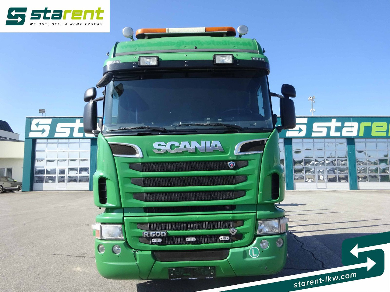 Scania R500 V8 6x4 Holzaufbau mit Kran, MOTORPROBLEM - Châssis cabine, Camion grue: photos 2 Scania R500 V8 6x4 Holzaufbau mit Kran, MOTORPROBLEM - Châssis cabine, Camion grue: photos 2